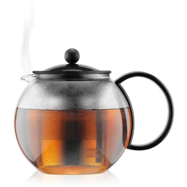 Tekanna BODUM - ASSAM - plastlock - filter i rostfritt stål - 1,0 l