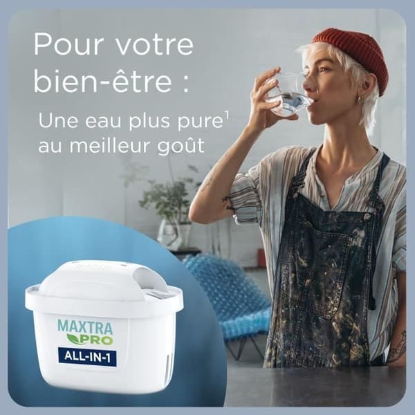 Brita Flow Blue Flow Water Distributör (8.2L) inkluderade 1 Maxtra Pro All-in-1-patron