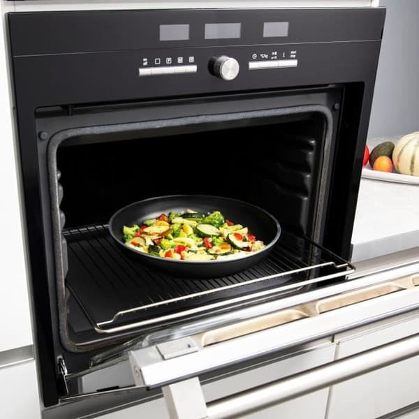 Matlagningsbatteri 10 rum Arthur Martin - Aluminium - Alla lampor utom induktion - Svart