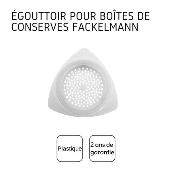 Egouttoir - FACKELMANN - 42269 - Plast - 6 cm höjd - 28 cm bredd