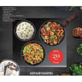 Miniatyrbild 3 av 4: Kokkärl - Alla brännare inklusive induktion - Arthur Martin - AM0530 - Aluminium - Non-stick - 20 stycken - Avtagbart handtag