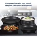 Miniatyrbild 2 av 4: Kokkärl - Alla brännare inklusive induktion - Arthur Martin - AM0530 - Aluminium - Non-stick - 20 stycken - Avtagbart handtag