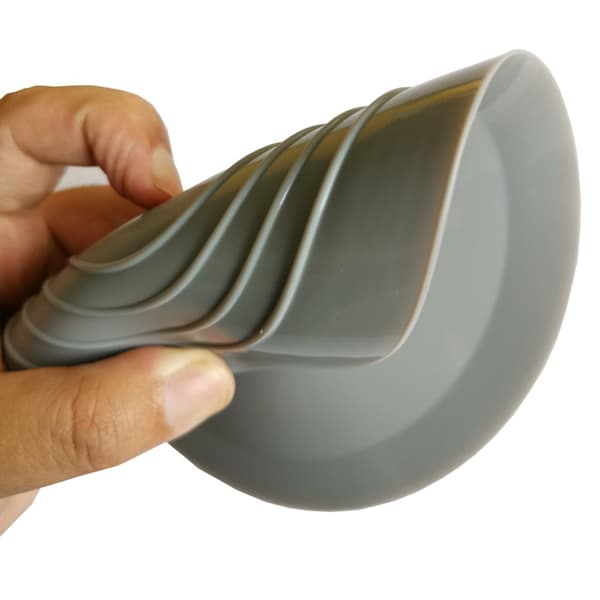 INF Diskpropp Silikon Grå 15 cm