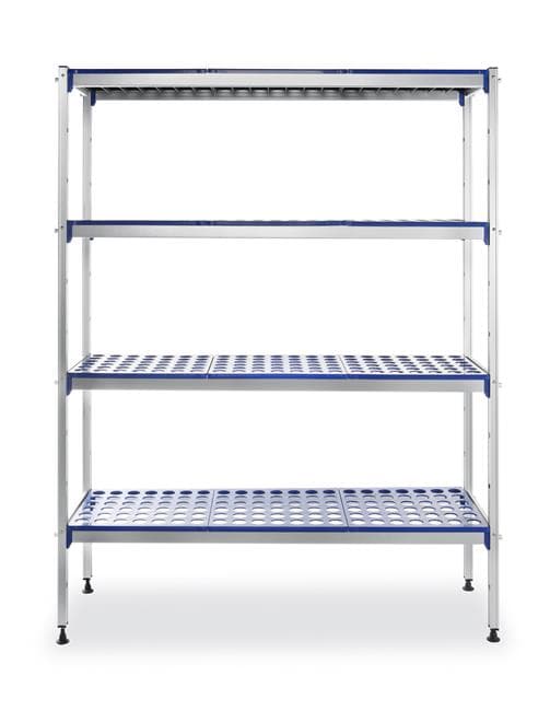 Lagerreol i aluminium Basisvariant