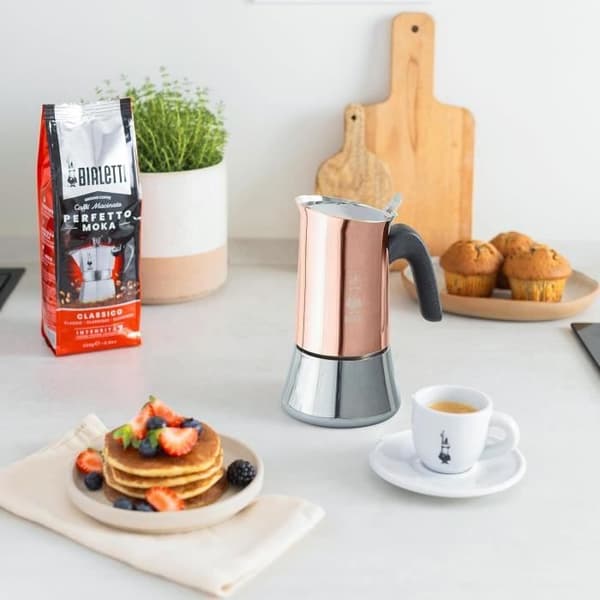 Italiensk kaffebryggare - BIALETTI - NEW VENUS - 6 koppar - 0,24 L - Koppar