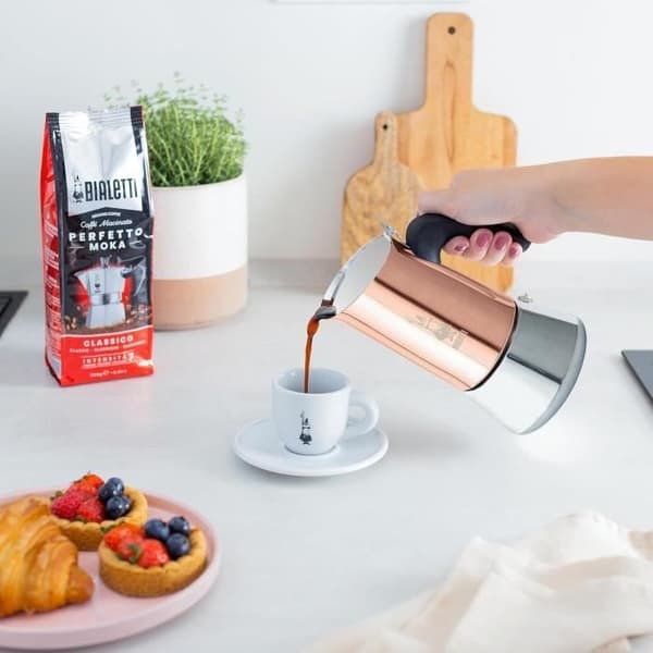 Italiensk kaffebryggare - BIALETTI - NEW VENUS - 6 koppar - 0,24 L - Koppar