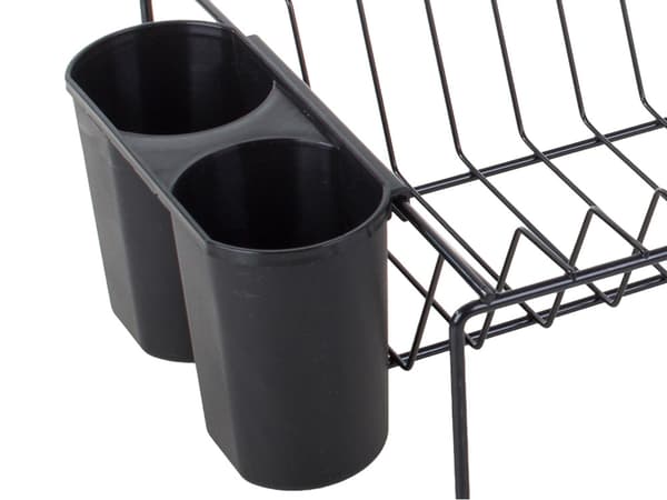 Diskställ med avrinning