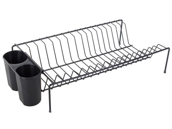Diskställ med avrinning