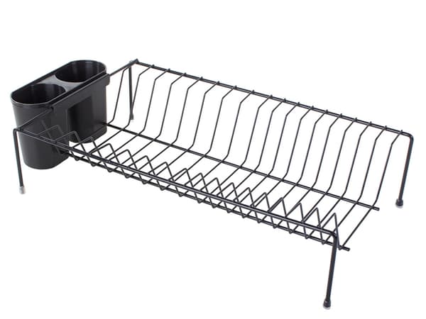Diskställ med avrinning