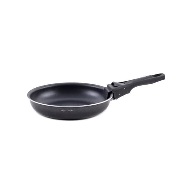 Köksredskap - Alla värmekällor inklusive induktion - ART &amp; CUISINE - AC1083 - Aluminium - 10 stycken - Svart