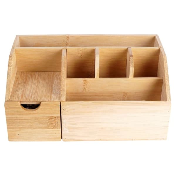 Bambu sminkorganisator 24x15x11 cm