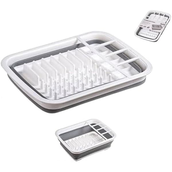 Vikbar dräneringsbräda - Dekorum - 8434504024415 - Plast - Halkfri - 38x29,5x12,5 cm