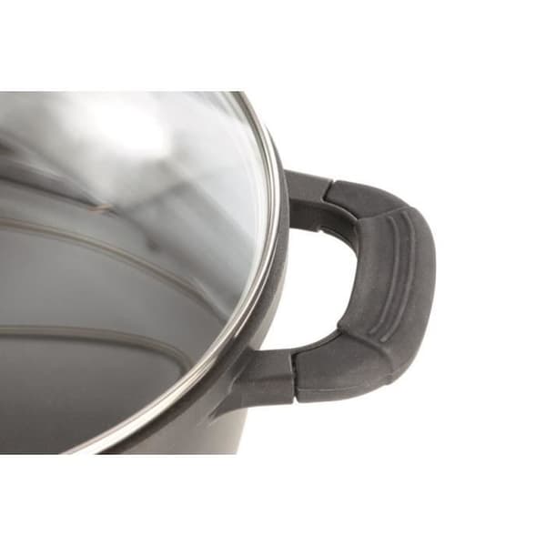 Gjuten form av aluminium - GSW - SILCOGUSS - 28 cm - Induktion - Svart