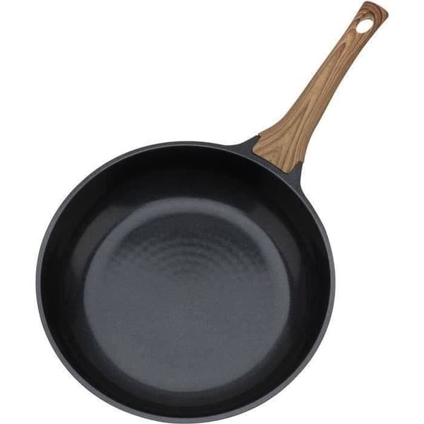 Stekpanna i gjuten aluminium - GSW - NATURLIG PASSFORM - 28 cm - 100 % återvunnen PFAS-fri - Induktion