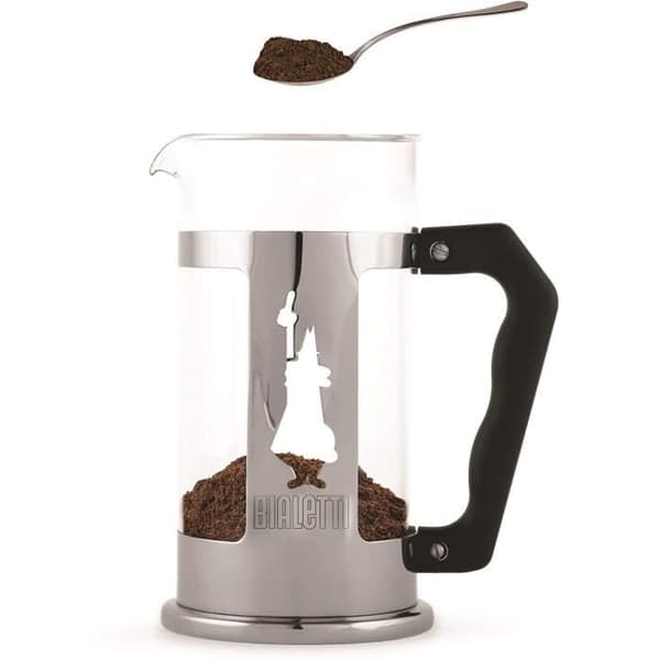 Fransk press kaffebryggare - BIALETTI - 0003160/NP - 350 ml - Stål