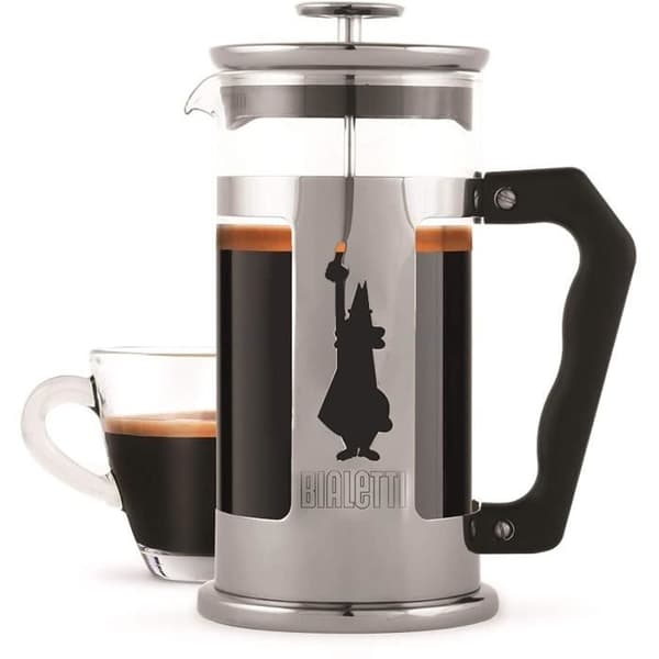Fransk press kaffebryggare - BIALETTI - 0003160/NP - 350 ml - Stål