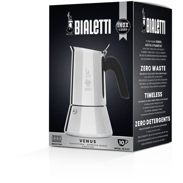 Italiensk kaffebryggare - BIALETTI - 0007255/CNNP - Stål