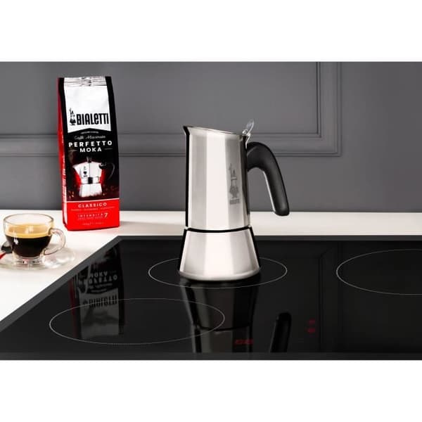 Italiensk kaffebryggare - BIALETTI - 0007255/CNNP - Stål