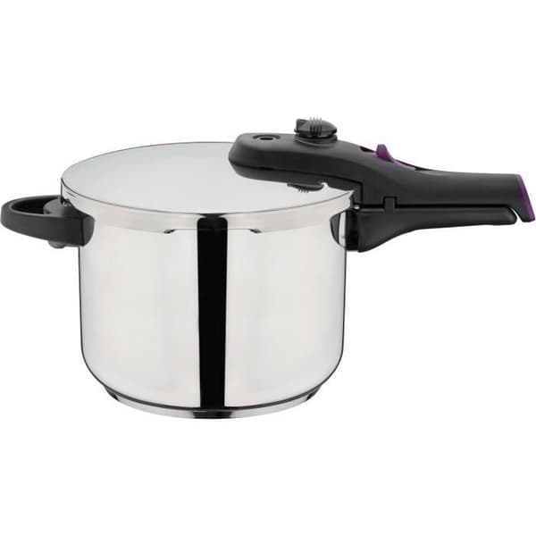 Tryckkokare - GSW - Snabb - 22 cm - 6 L - Induktion - Rostfritt stål