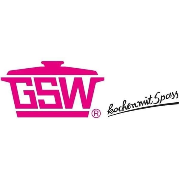 Lågtryckskokare - GSW - 24 cm - 6 L - Smidd aluminium - Induktion - Röd