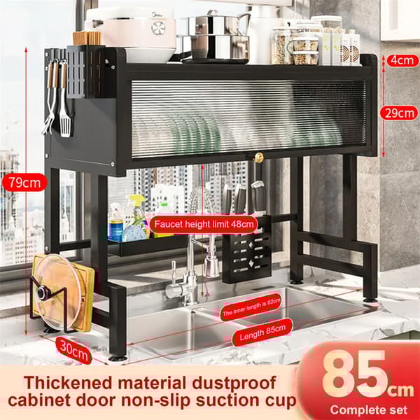 Över-Disks Diskställ, Konstruktionsmaterial i Kolfiber, Innovativ Design med Lock,svart