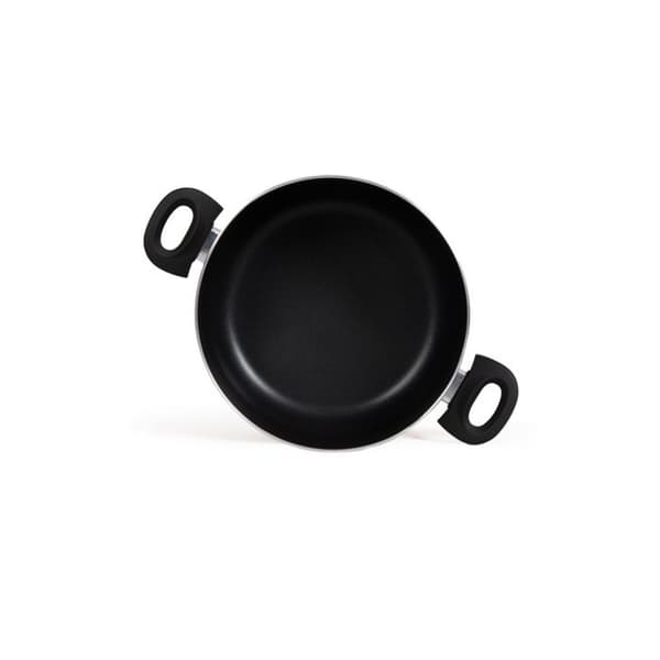 28 cm holländsk ugn - LIVOO - MEP151R - Non-stick utan PFOA eller PFOS - Silikonhandtag - Passar alla hällar inklusive induktion