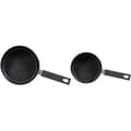 Miniatyrbillede 4 af 6: Set med 2 kastruller - LIVOO - MEP154R - Non-stick utan PFOA eller PFOS - Silikonhandtag - Alla hällar inklusive induktion