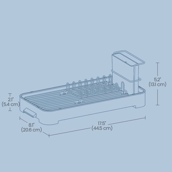 Tappa rack litet, dräneringsställ för handfat, dräneringsställ