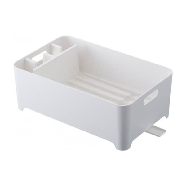 Diskställ - WADIGA - Flera positioner - Formgjuten plast - Vit - 38x24x13cm