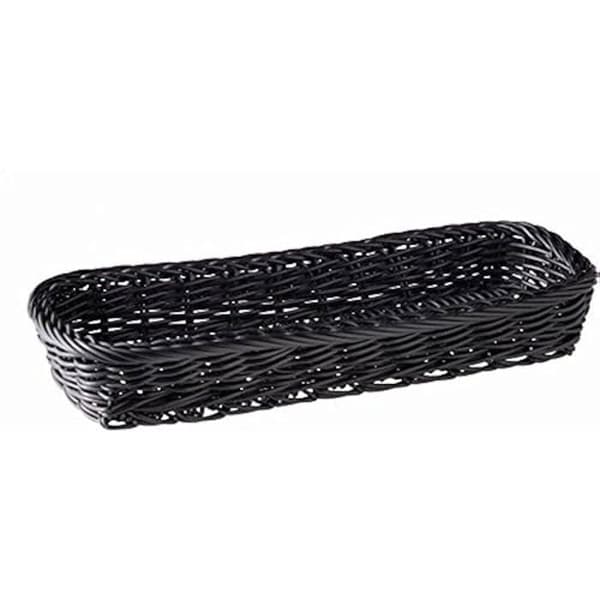 Bestickshållare - APS - Modell 40009 - Polypropylen - Svart - 27 x 10 x 4,5 cm