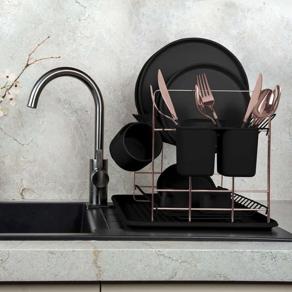 Diskställ - BERLINGER HAUS - BLACK ROSE - Metall - Modern design - Tillbehör i roséguld
