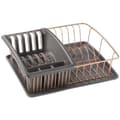 Miniatyrbild 1 av 4: Metaltex Aquatex avlopp 35 x 30 cm antracit / koppar 3 st