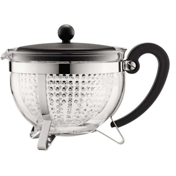 BODUM CHAMBORD Akrylfilter tekanna 1,3 l Svart