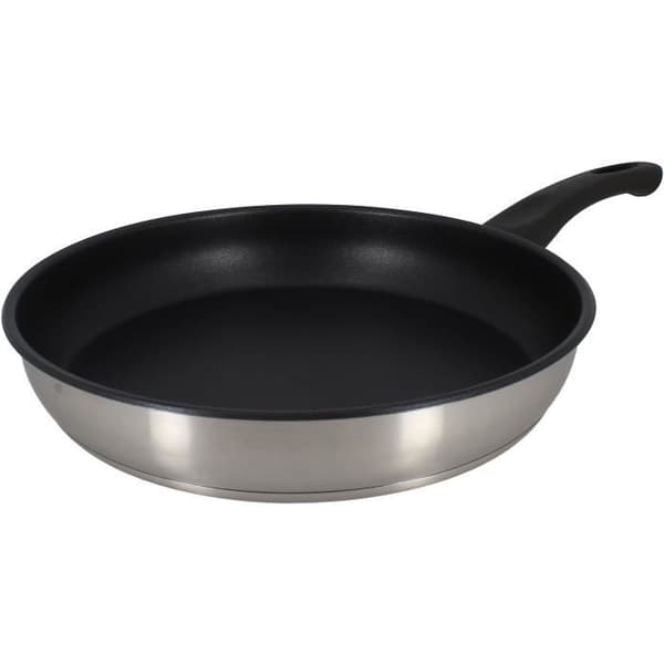 Stekpanna - MENASTYL - 6020246 - Rostfritt stål - 24 cm - Lämplig för alla spishällar inklusive induktion