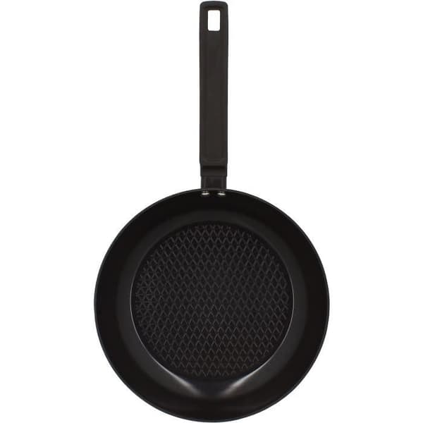 Stekpanna - MENASTYL - 6020637 - Smidd aluminium - 26 cm - Svart - Lämplig för alla spishällar inklusive induktion