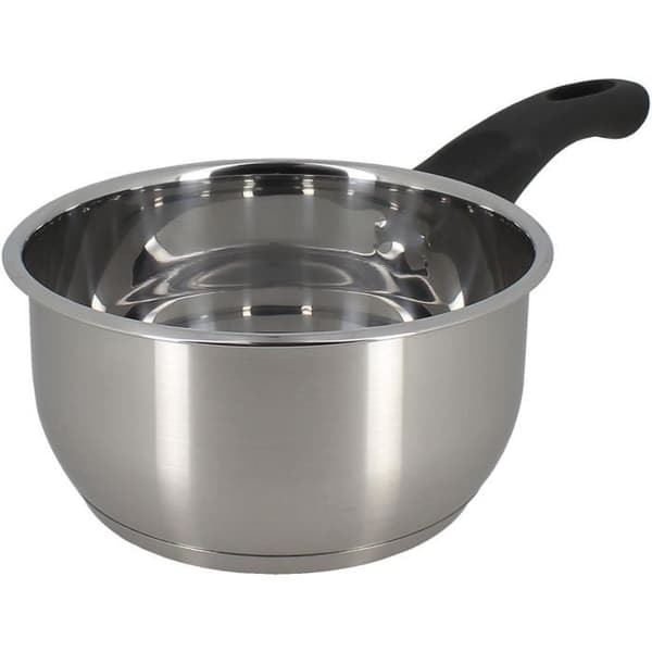 Gryta - MENASTYL - 6020240 - Rostfritt stål - 14 cm - Lämplig för alla värmekällor inklusive induktion