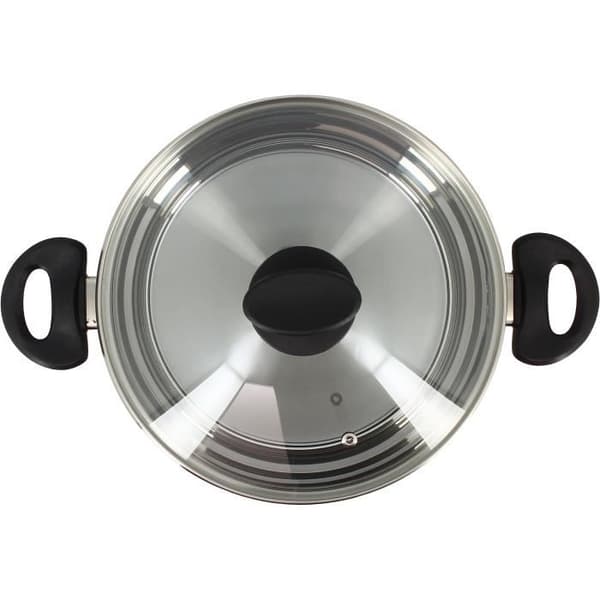 Häll - MENASTYL - 6020256 - Rostfritt stål - 24 cm - Lämplig för alla värmekällor inklusive induktion