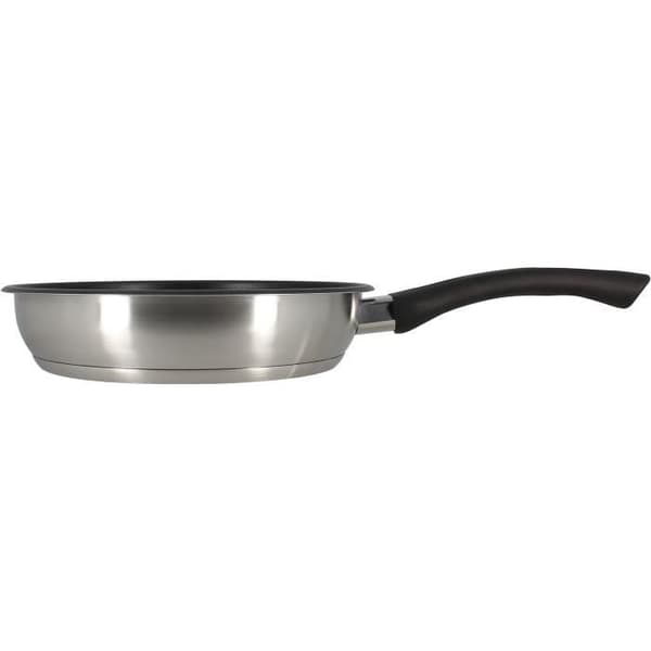 Stekpanna - MENASTYL - 6020244 - Rostfritt stål - 20 cm - Lämplig för alla spishällar inklusive induktion