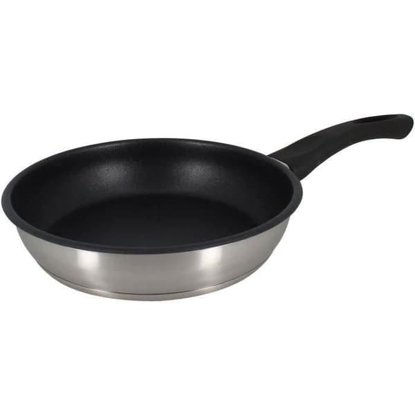 Stekpanna - MENASTYL - 6020244 - Rostfritt stål - 20 cm - Lämplig för alla spishällar inklusive induktion