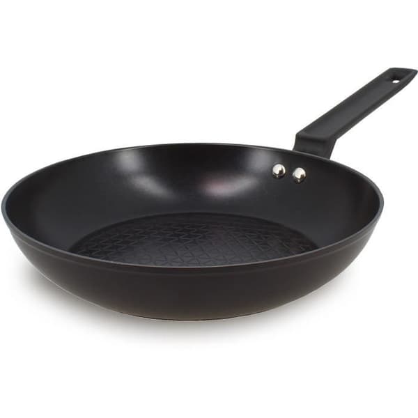 Stekpanna - MENASTYL - 6020636 - Smidd aluminium - 24 cm - Svart - Lämplig för alla spishällar inklusive induktion