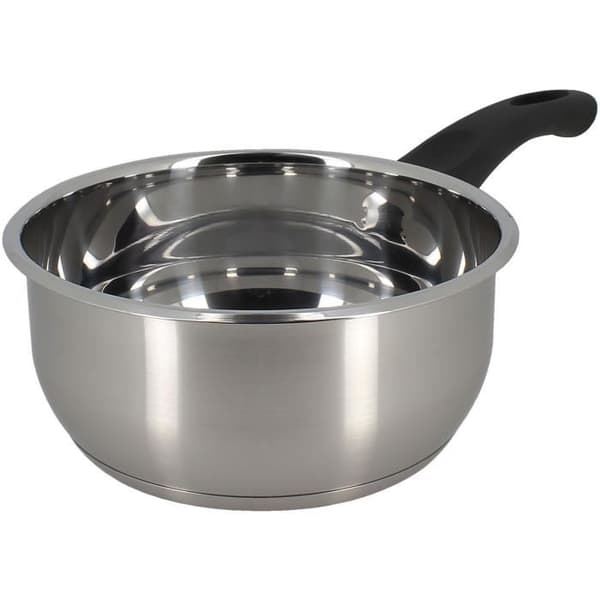 Gryta - MENASTYL - 6020242 - Rostfritt stål - 18 cm - Lämplig för alla värmekällor inklusive induktion