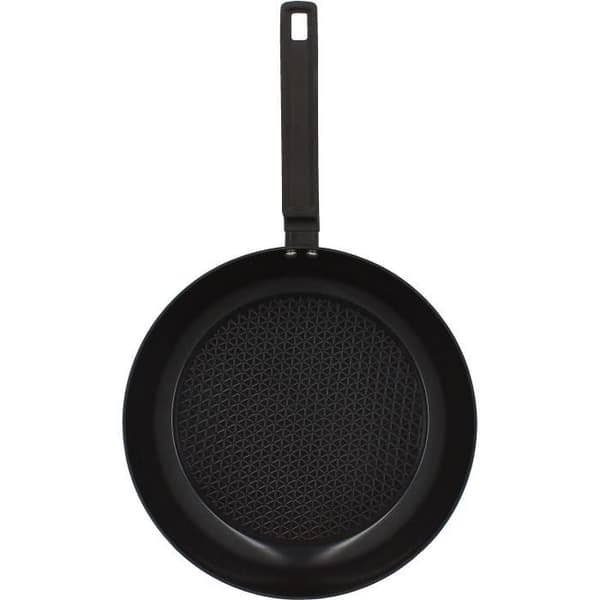 Stekpanna - MENASTYL - 6020639 - Smidd aluminium - 30 cm - Svart - Lämplig för alla spishällar inklusive induktion