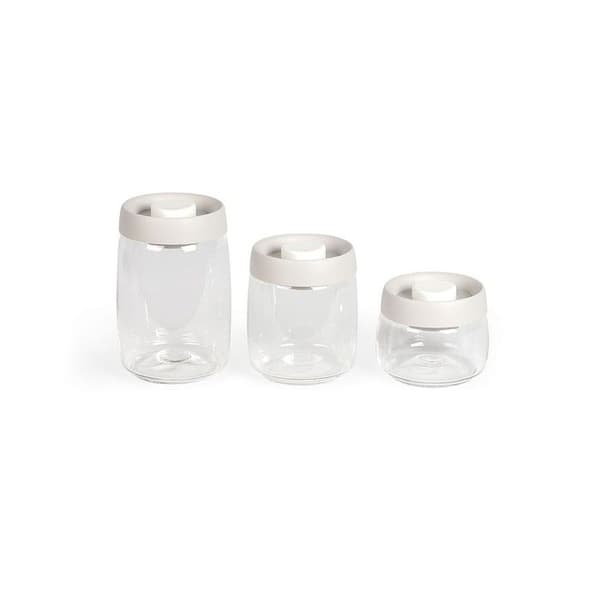 Set med 3 vakuumburkar - Livoo - MEN401 -