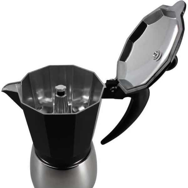 Italiensk kaffebryggare - MENASTYL - 3935072 - Aluminium - 12 koppar - Alla spishällar inklusive induktion
