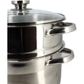 Miniatyrbild 5 av 5: Couscoussier - MENASTYL - 4615450 - Rostfritt stål - 10 liter - Lämplig för alla spishällar inklusive induktion