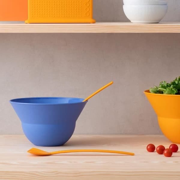 Set med 2 skålar 3 L och 4,9 L med salladsbestick - BODUM - Topee - Matisse