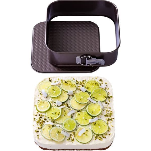 Springform - PYREX - 1452080 - Fyrkantig - Kolstål - Non-stick - 24 cm