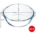 Miniatyrbillede 4 af 5: Airfryer-form - PYREX - 1450144 - Rund - Borosilikatglas - 26 cm