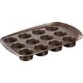 Miniatyrbild 3 av 4: Muffinsplåt - PYREX - 1452002 - Kolstål - Non-stick - 12 hål