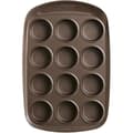 Miniatyrbild 2 av 4: Muffinsplåt - PYREX - 1452002 - Kolstål - Non-stick - 12 hål